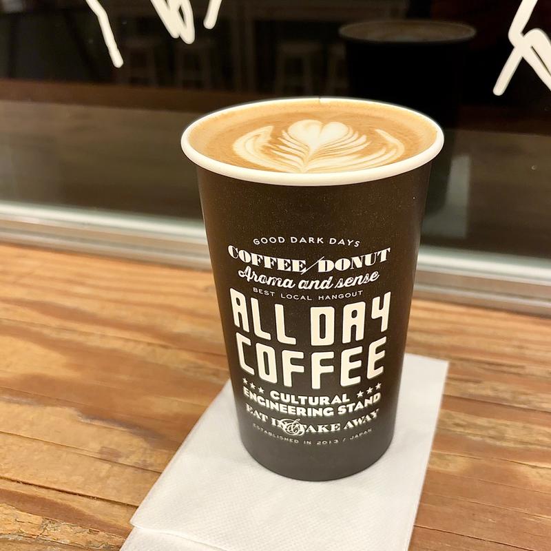カフェラテ(ALL DAY COFFEE)