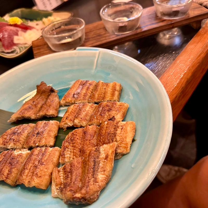 鰻の白焼き(乞食)