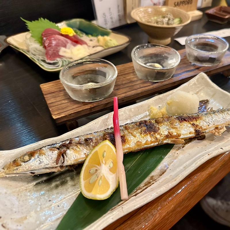 さんまの塩焼き(乞食)