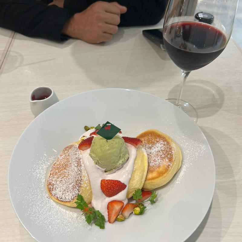 幸せのクリスマスパンケーキ(幸せのパンケーキ 仙台 FORUS店)