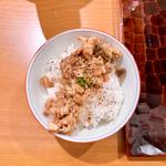 鴨と地鶏のあぶら飯(饗 くろ㐂)