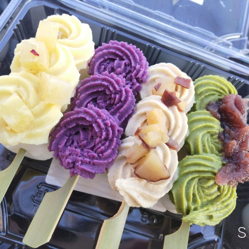 期間限定おだんごセット(栗歩といもこの芋栗本舗 新潟店)