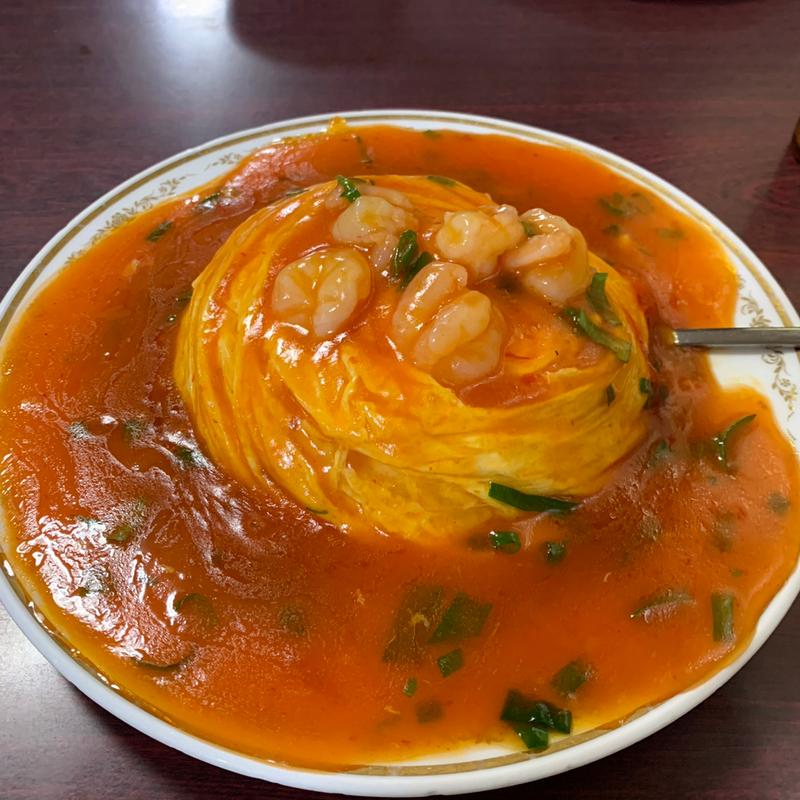 ふわふわエビチリチャーハン(林商 )