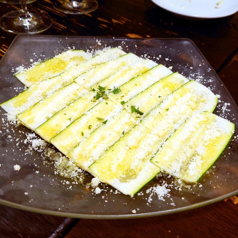 ズッキーニのカルパッチョ(フィーゴ)