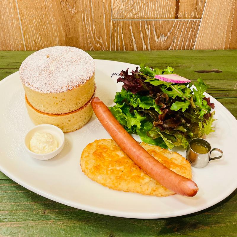 湘南小麦の厚焼きパンケーキ(ピーシーエイチコーヒー （PCH.coffee）)