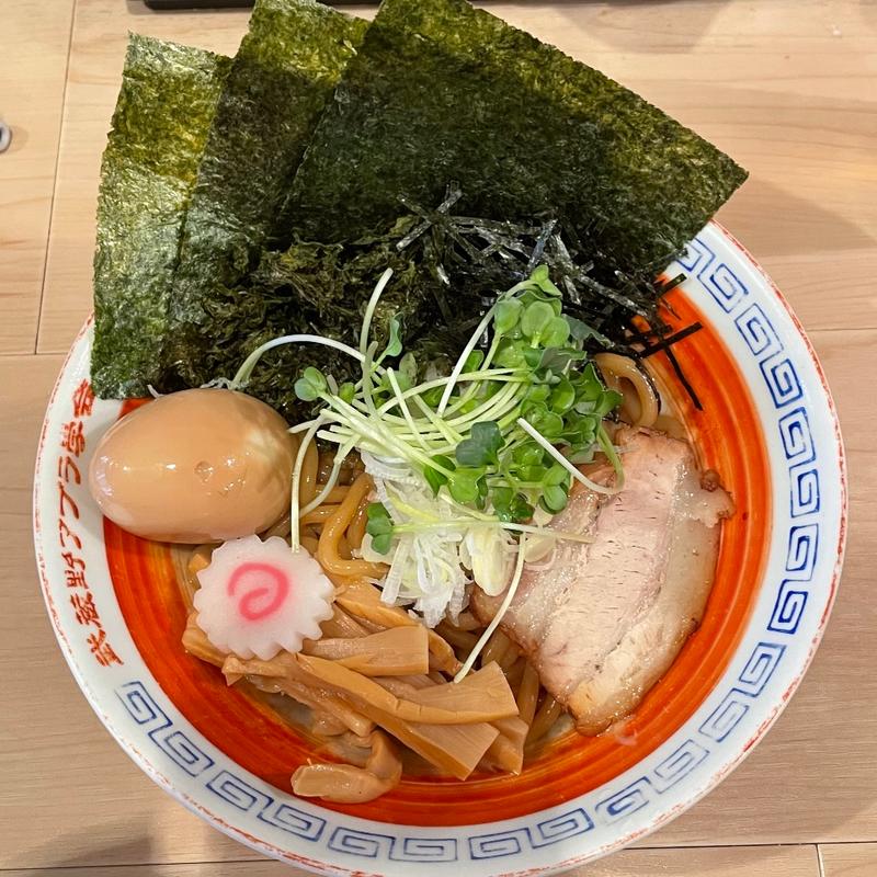 のり味玉油そば(武蔵野アブラ学会 吉祥寺店)