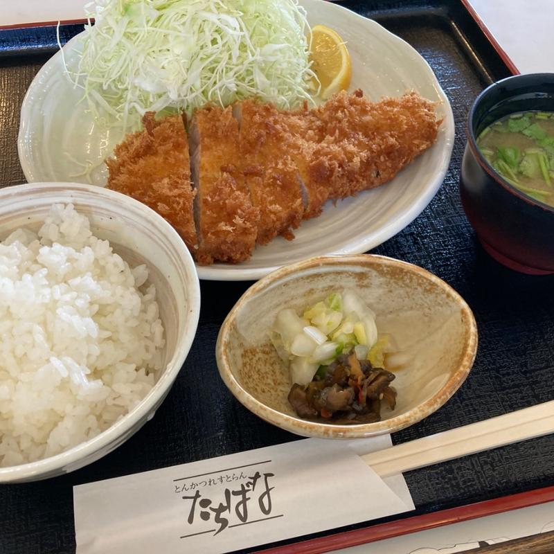 ロースかつランチ(たちばな )