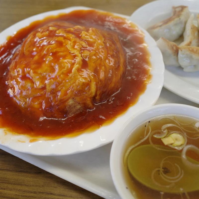 天津丼(市場食堂 中華 美山)