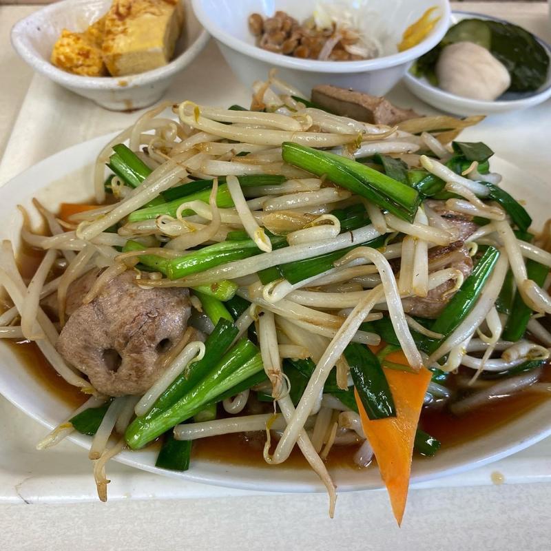 日替り定食(市場食堂 中華 美山)