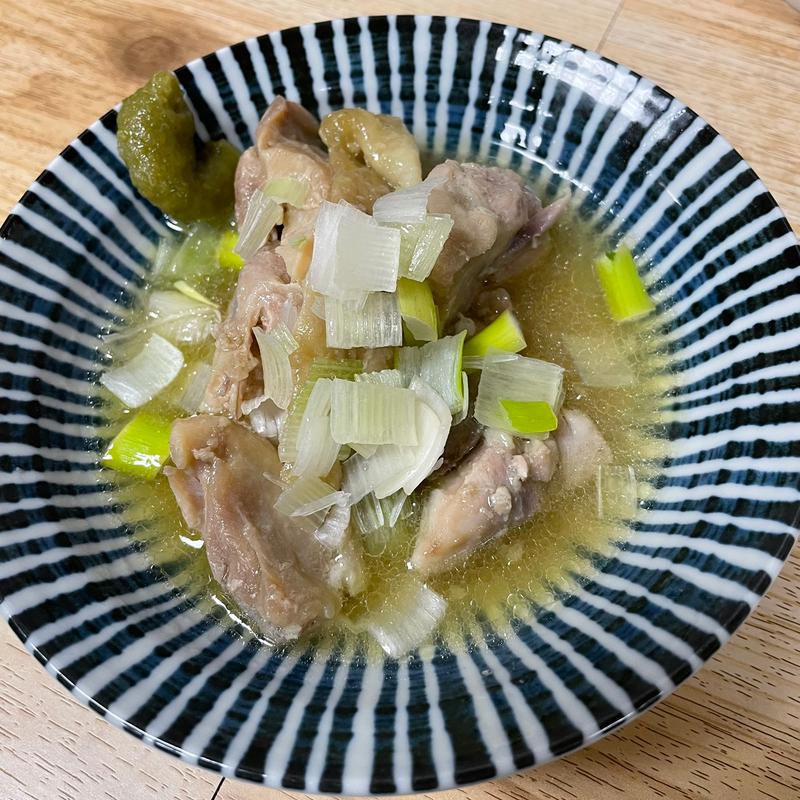 とり塩煮込み(大衆酒場 酒呑んで飯食って蛙之介 溝の口店)