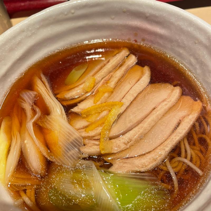 鴨南蛮蕎麦(国産二八蕎麦 蕎香 （きょうか）)