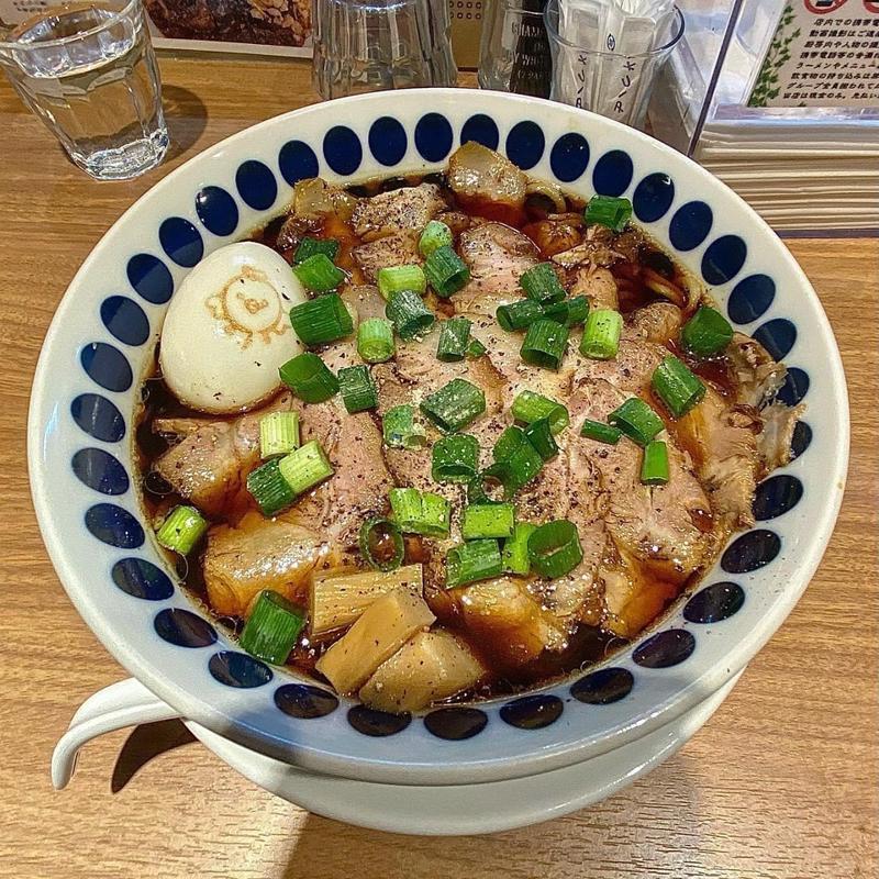 黒の鶏Soba(鶏Soba Toraや)