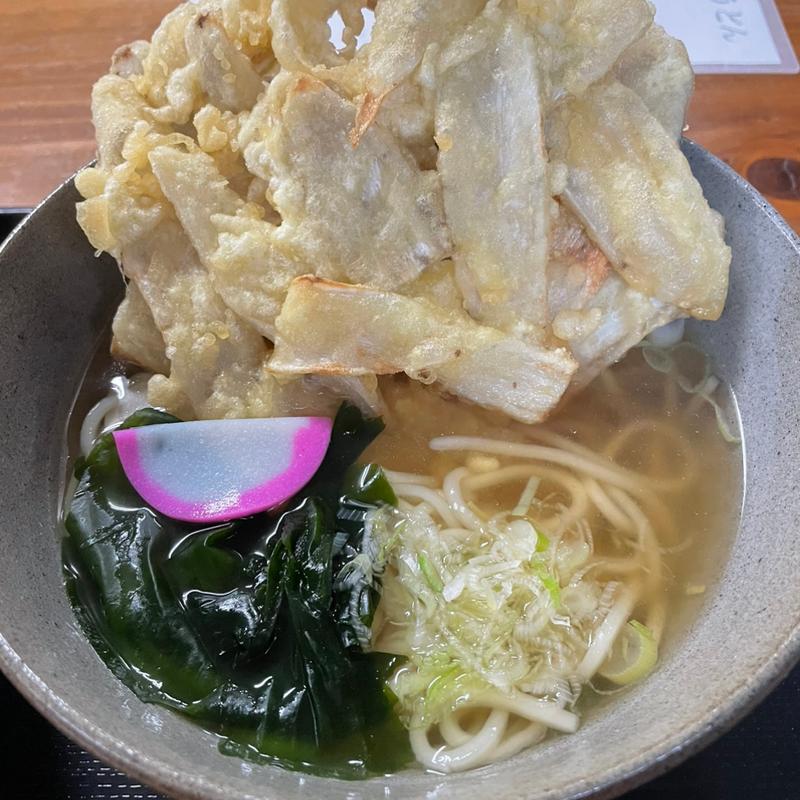 ごぼう天うどん(自家製麺うどん 月うさぎ)