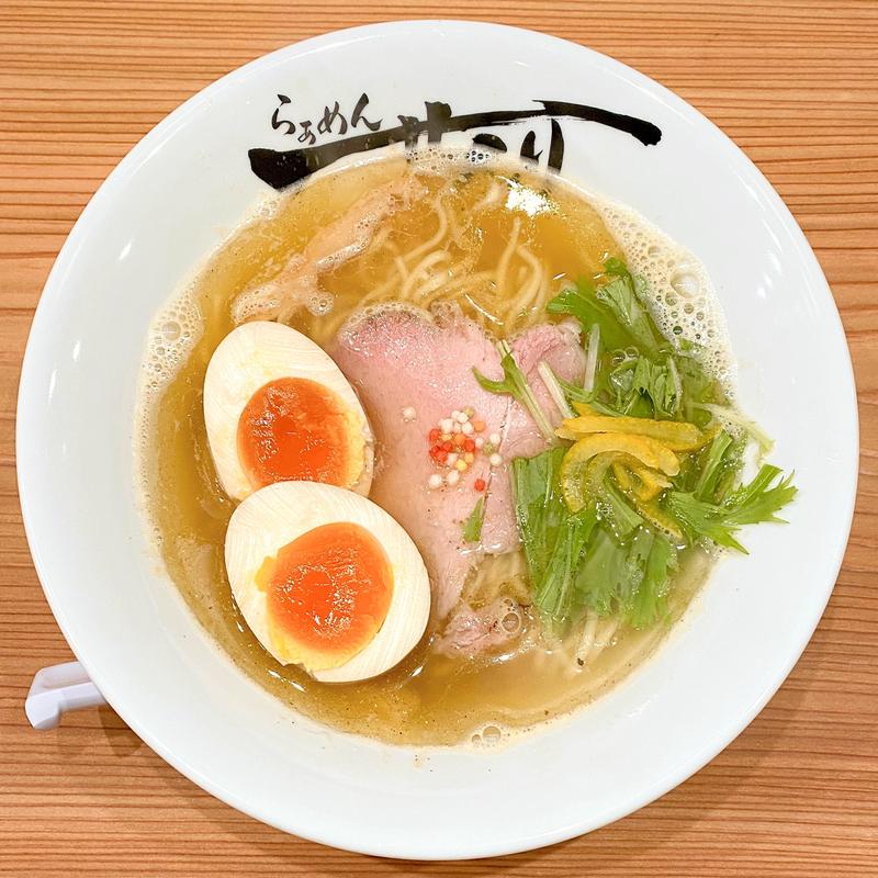 ゆず香る にぼしおラーメン(らぁめん せんり)