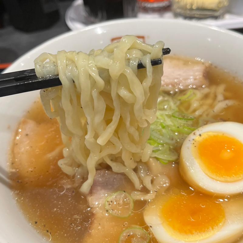 味玉ラーメン(喜多方ラーメン坂内 亀有店)