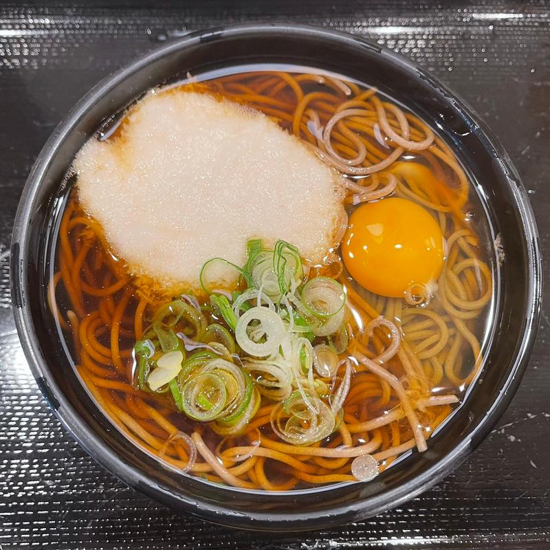 とろろそば(よもだそば 名古屋うまいもん通り広小路口店)