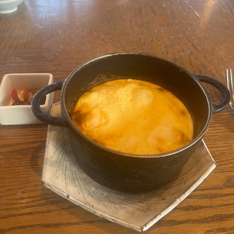 スフレオムハヤシライス(京都モダンテラス )