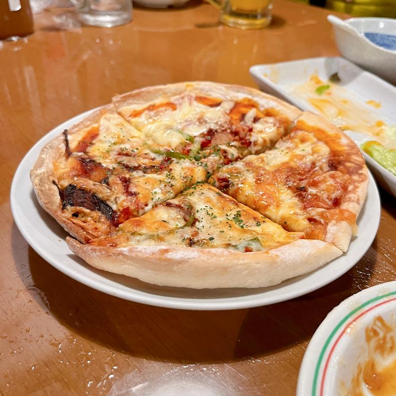 ピザ(大衆酒場 トラノコ)
