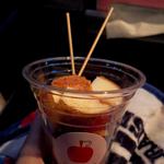りんご飴　信濃ゴールドシナモンパウダー「カット」(ごりんのりんご飴)