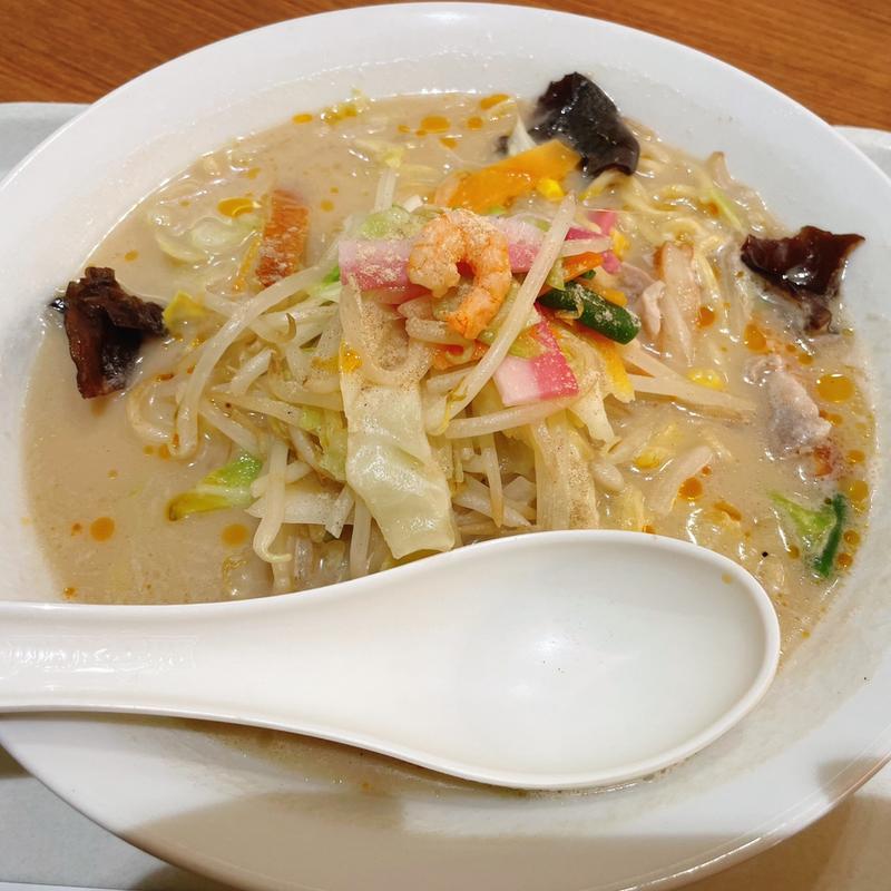 長崎ちゃんぽん（麺1.5倍）(リンガーハット あべのキューズモール店)