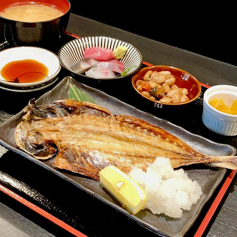 日替わり定食 Bあじ開き(一将丸 （カズショウマル）)
