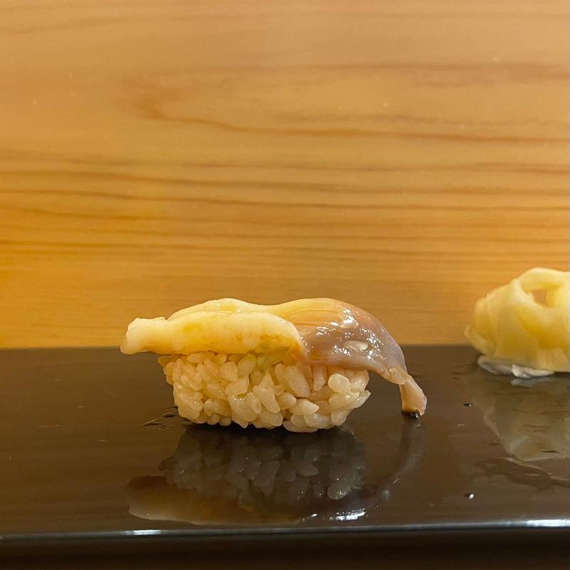 ほっき貝(鮨屋とんぼ 新栄本店)