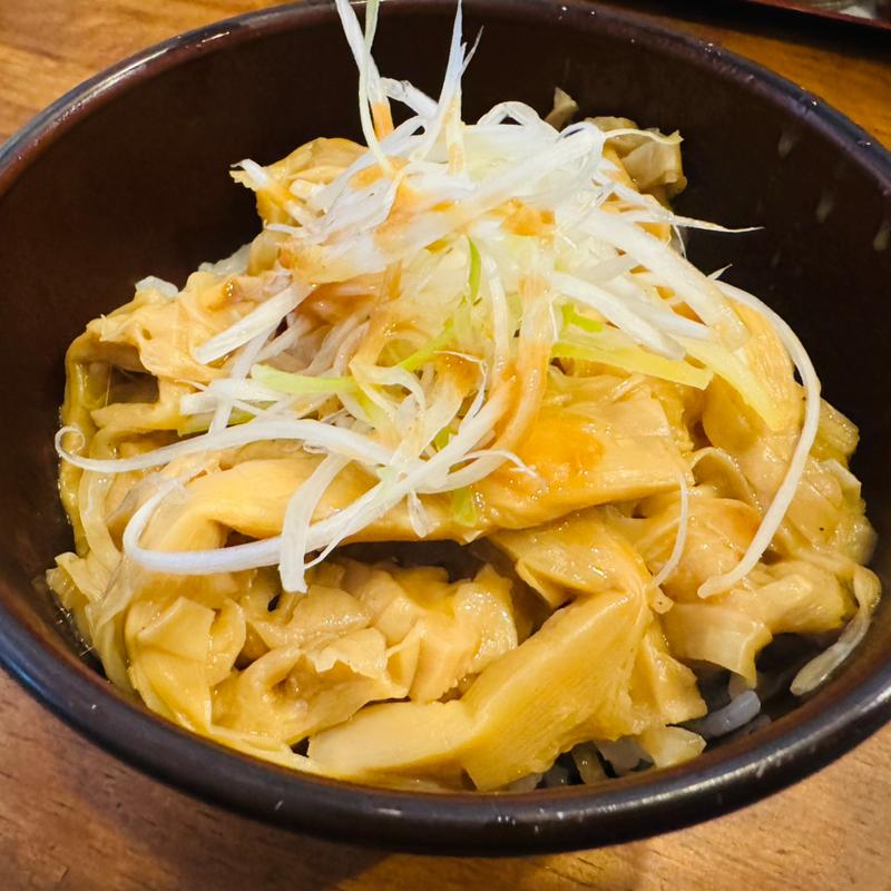 穂先メンマ丼(くりの木 加須店)