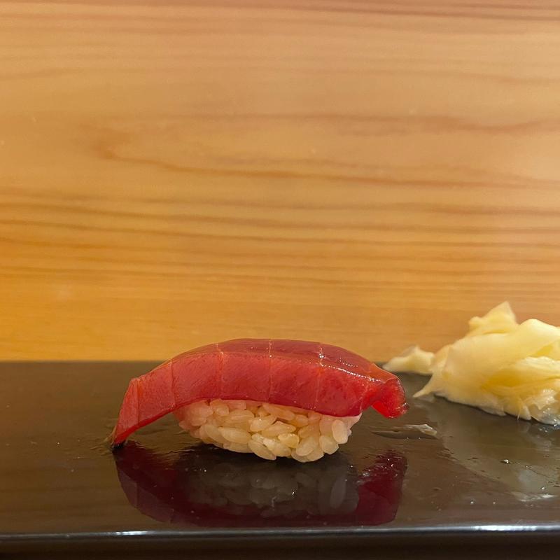 本鮪赤身(鮨屋とんぼ 新栄本店)