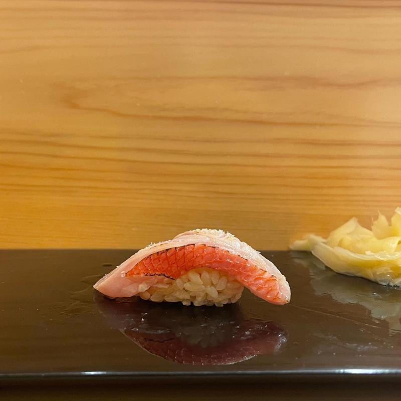 金目鯛(鮨屋とんぼ 新栄本店)