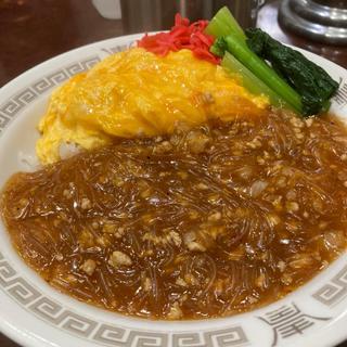マーボー春雨丼(銀座亭)