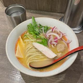 鶏白湯そば(自家製麺 竜葵 マルイ北千住店)