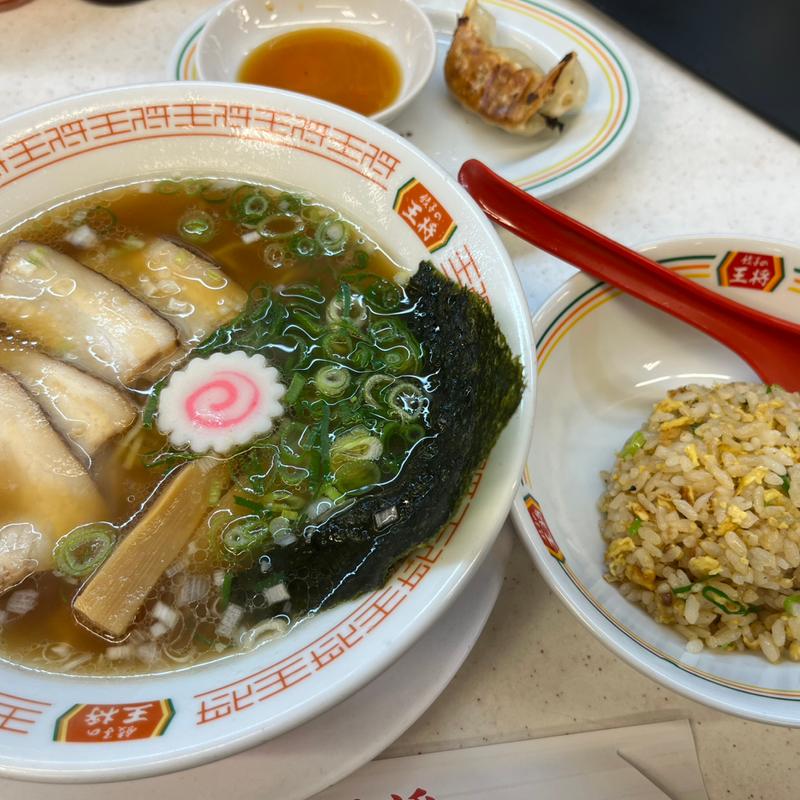 中華そばセット(餃子の王将 福島店)