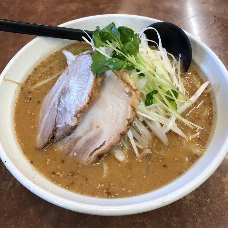 みそチャーシュー2枚【白ネギ　トッピング】(くるまやラーメン 足利店)