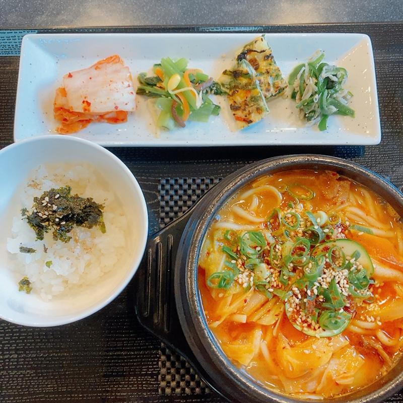 週替わりランチ（チゲうどん）(水刺間)