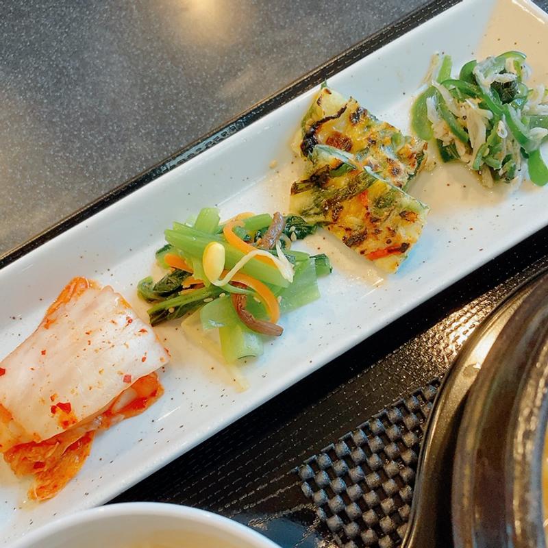 4種のおかず（週替わりランチ）(水刺間)