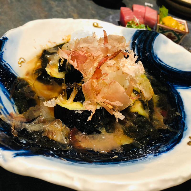 茄子の揚げ出し(一献 すだち)