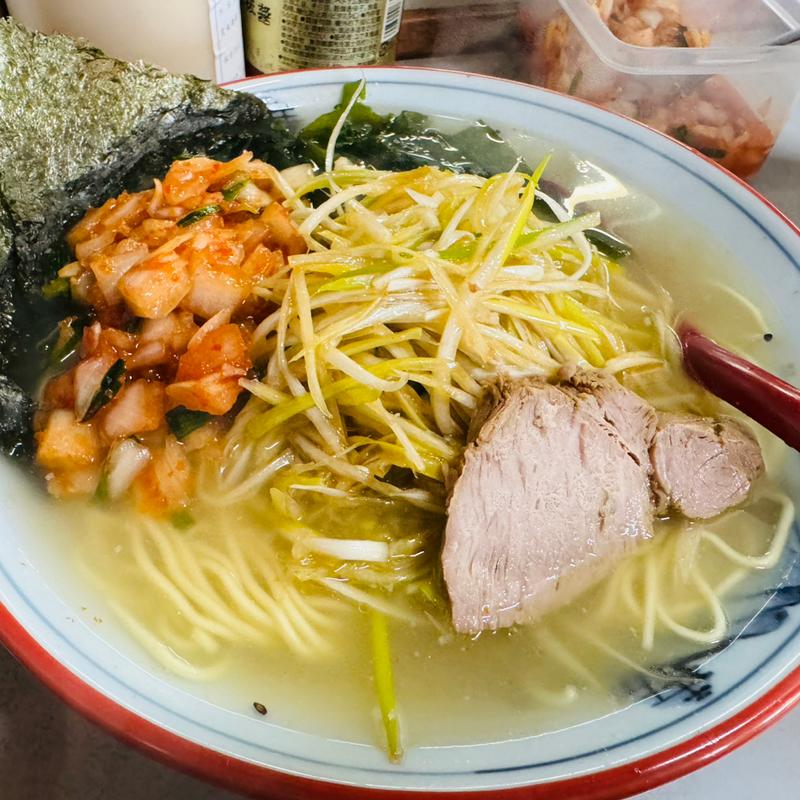 塩ラーメン＋ネギ(ラーメンショップ 122号騎西店)
