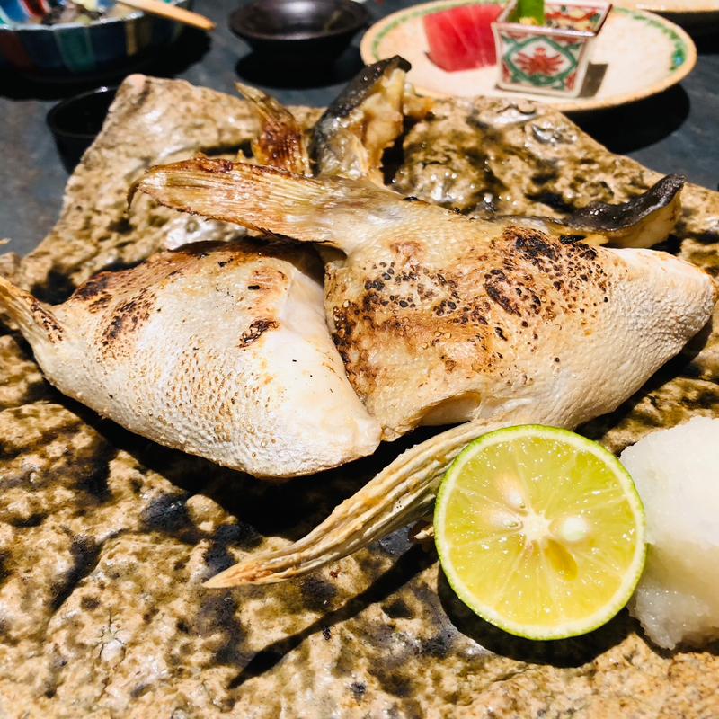 寛八のカマ焼き(一献 すだち)