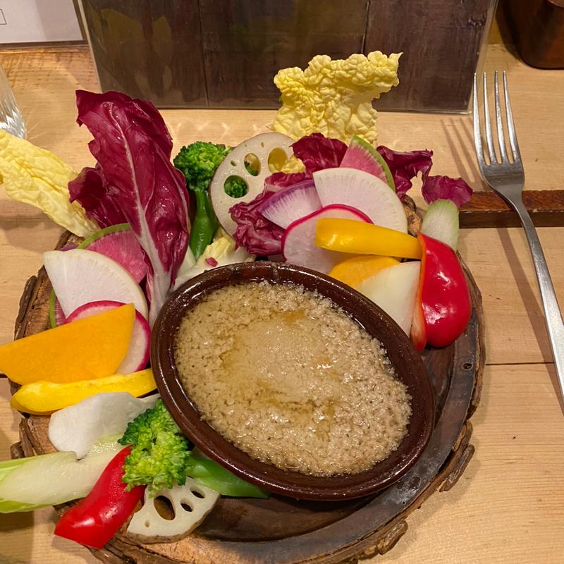 バーニャカウダ(自然派ワイン食堂 UvaーUva)