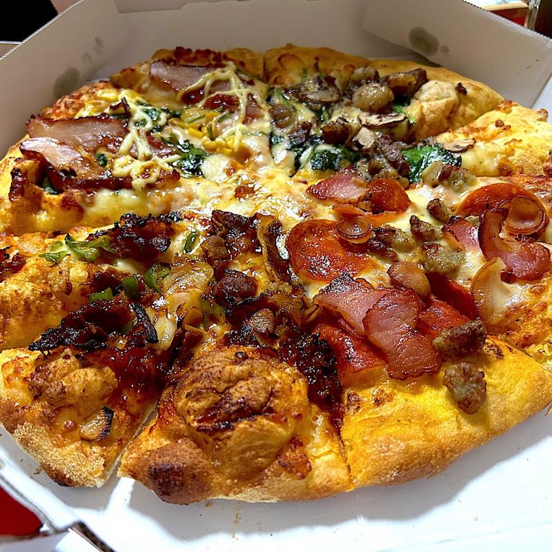 クアトロ・ミートマックス(ドミノピザ 五橋店)