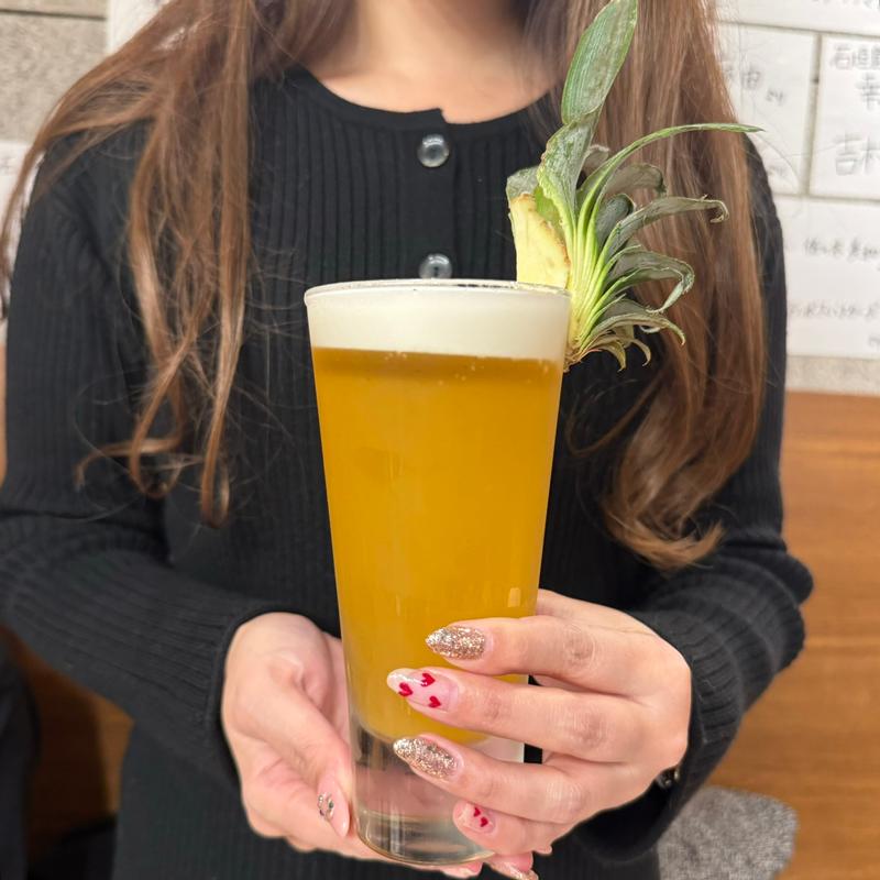 パインビール(島ぎょうざ心心マルエイガレリア店)