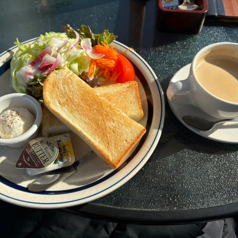 なぎさトーストモーニング(さぎさ橋珈琲 逗子店)