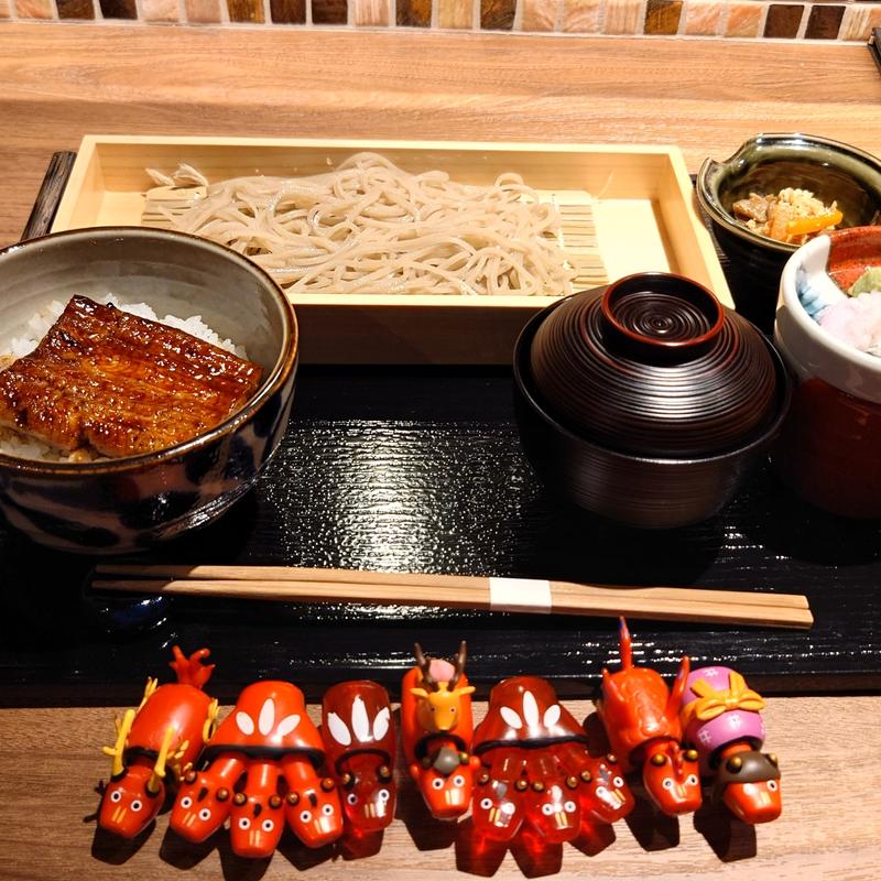 うな丼とせいろセット(壱献はなれ)