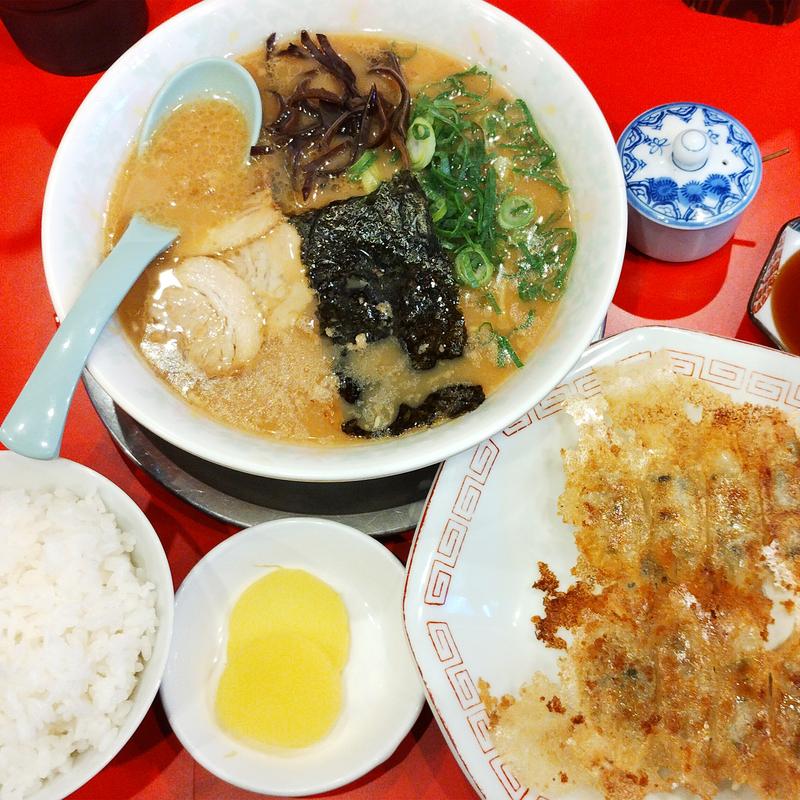 らーめんセット(まめたぬき)