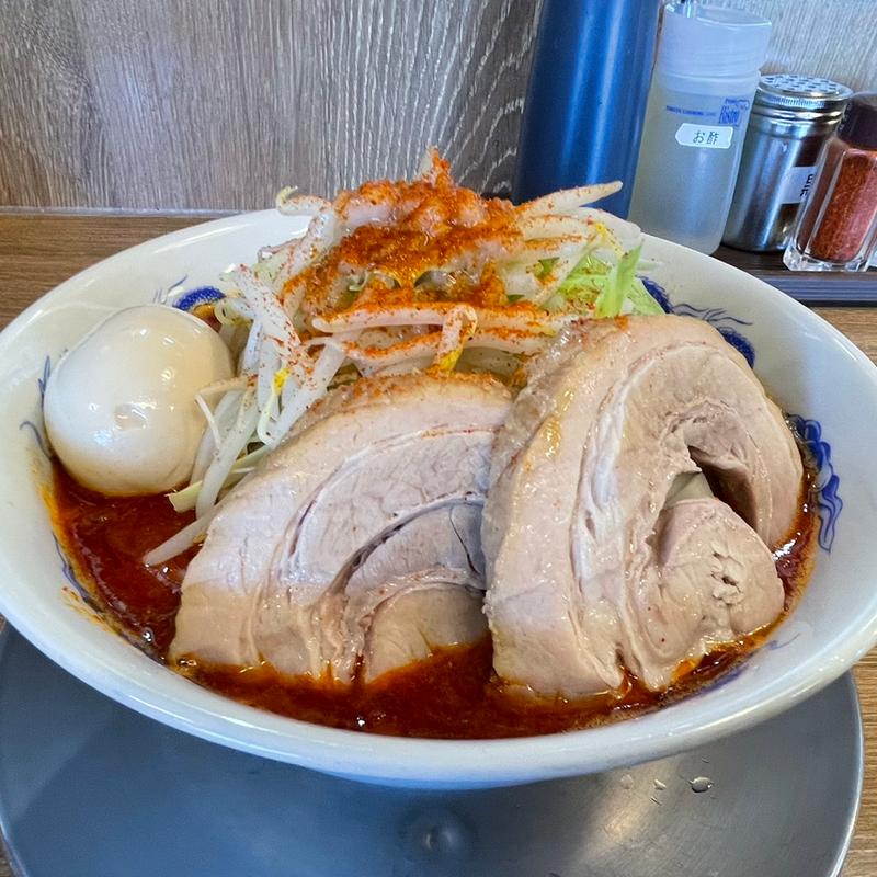 辛ラーメン(4辛)(ジャンクガレッジ しらこばと公園前店)