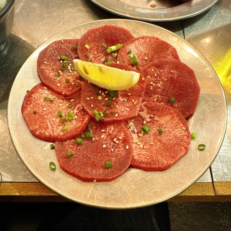 タン塩(ハヌリ 中目黒店)