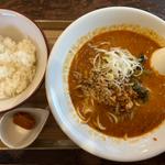 担々麺追い飯セット