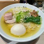 だし味玉塩あっさり(ラーメン専科 竹末食堂)