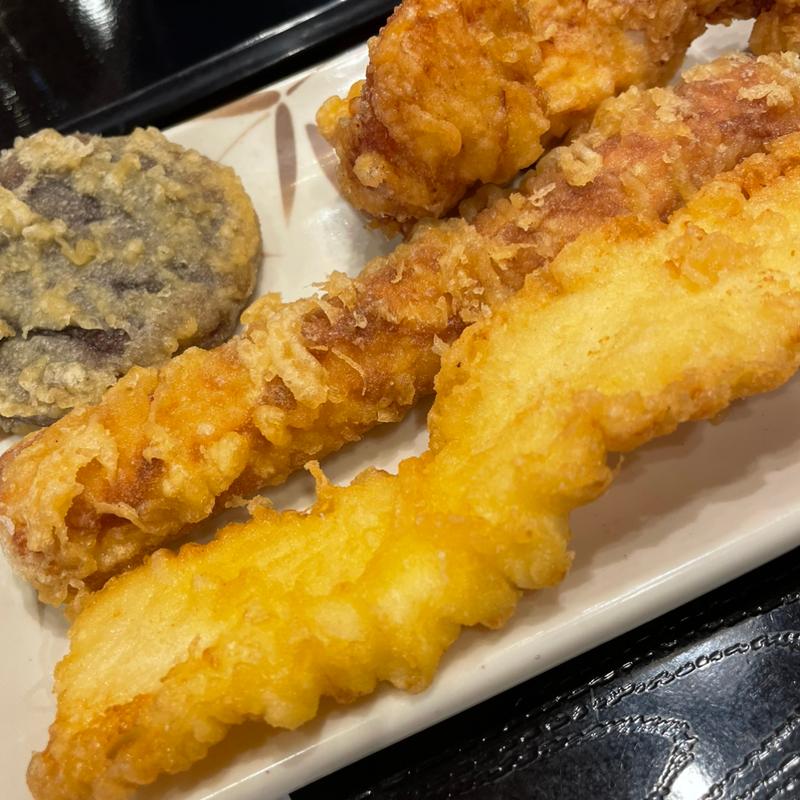 天ぷら(丸亀製麺東村山)