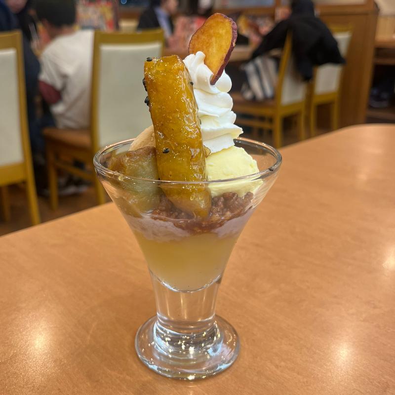 おいものミニパフェ(ココス アルプラザ亀岡前店 （COCO’S）)